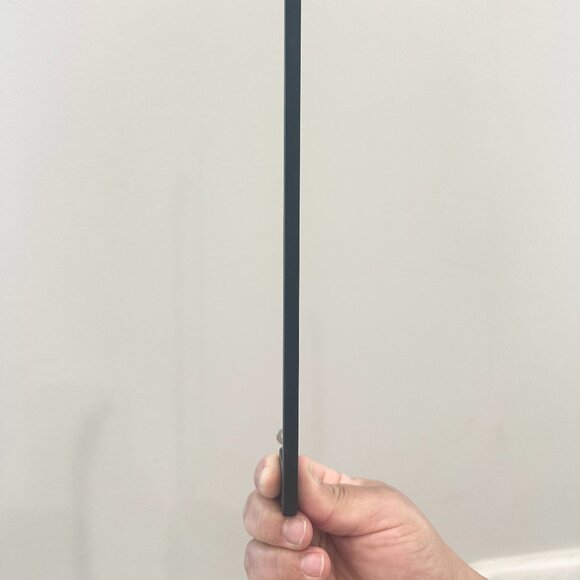 56 - 11½" Black contemporary cabinet or drawer handles - Picture 3 of 3